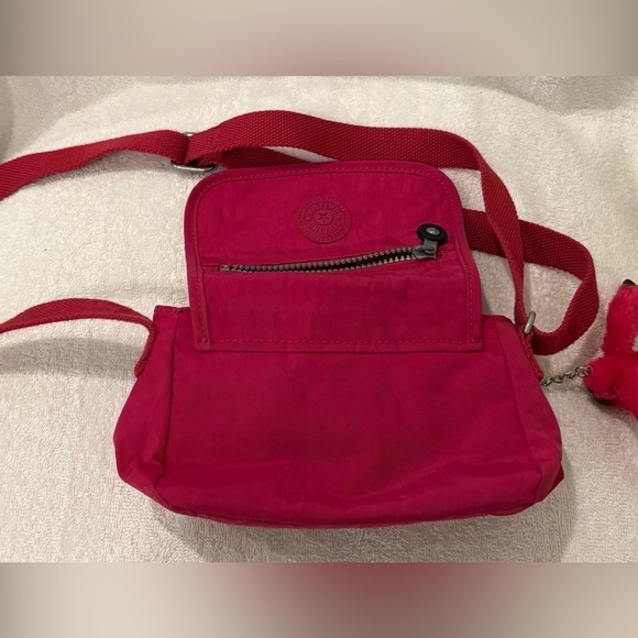 Kipling Pink Crossbody Bag adjustable strap all ages - Picture 5 of 6